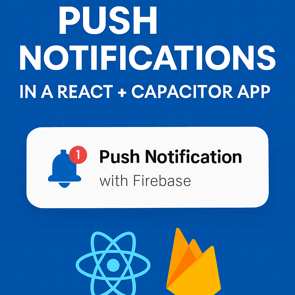 How to Add Push Notifications in a React + Capacitor App with Firebase (Android & iOS)